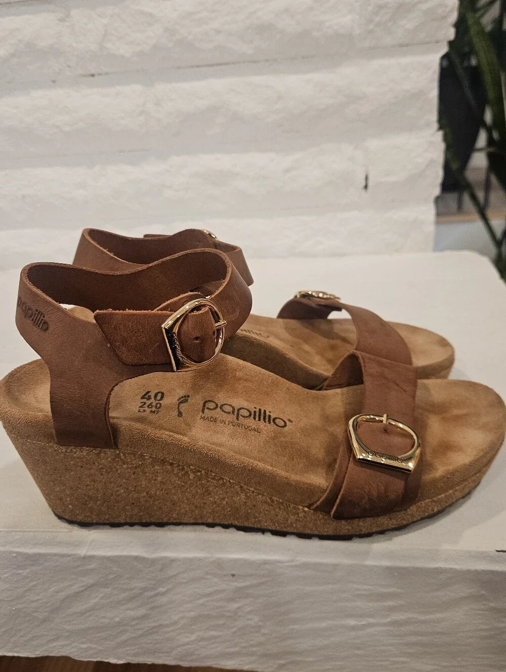 Papillio Soley Ring Buckle Wedge Sandal